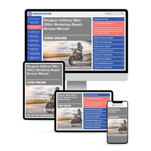 Peugeot Jetforce 50cc 125cc Workshop Repair Service Manual