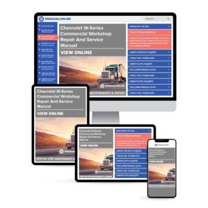 Chevrolet W-Series Commercial Workshop Repair And Service Manual