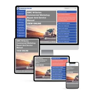 GMC W-Series Commercial Workshop Repair And Service Manual