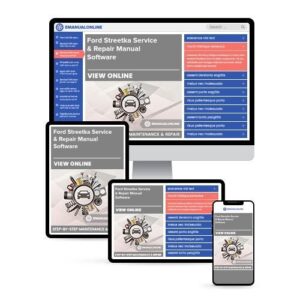 Ford Streetka Service & Repair Manual