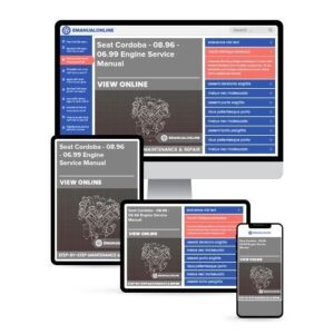 Seat Cordoba – 08.96 – 06.99 Engine Service Manual