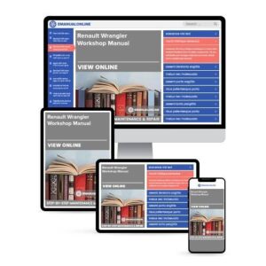 Renault Wrangler Workshop Manual