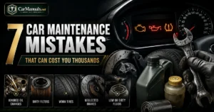 Car Maintenance Mistakes